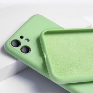 Coque de luxe en Silicone TPU, étui de Protection d'appareil photo souple pour iPhone 13 11 12 Pro Max Mini SE 2 XS Max XR X 7 8 6 6S Plus