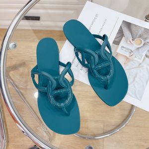 Gratis verzending Luxe dia essentieel voor zomerstranden dames slippers varkensnakjes flip-flops geïmporteerd materiaal milieuvriendelijk en geurvrije sandalen