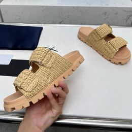 Luxury Slipper Prew Slipper Designer Sandals Sandals de luxe Sandal Beach Slipper 35-42
