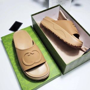 Luxe Slippers Ontwerpers Dames Dames Holle Platform Sandalen Heren Dames Glijsandaal G Strandslippers