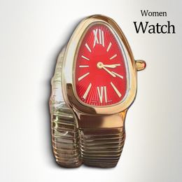 Designer de surveillance de serpent de luxe montre les femmes de haute qualité montrent des mouvements de quartz watchstrap watch watch watch watch for woman clasic watch
