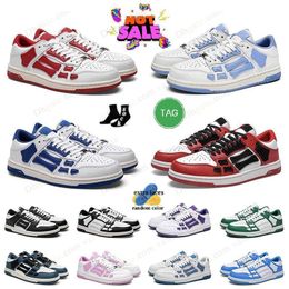 Luxe sneakers shoeami Unisex lage vrijetijdsschoenen wit blauw wit bruin rood wit fluorescerend geel wit paars zwart bule wit lichtgrijs zwart