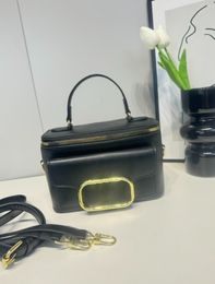 Luxe vaste kleur driedimensionale kleine vierkante make-up voorhuid schouderband crossbody tas sieradenbox tassen Europees en Amerikaans