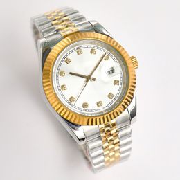 Luxe sport heren Watch Montre Reloj Hombre Datejust 36 41 mm Gold Women Designer Horloges Automatisch mechanisch roestvrijstalen saffierglas diamant polshorloge