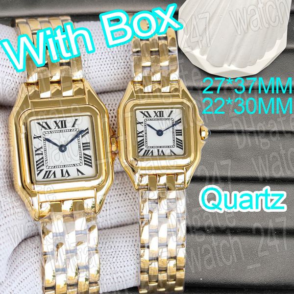 Reloj de oro cuadrado de lujo para mujer Relojes de moda Diamantes de diseño Cuarzo 751 Relojes con movimiento Zafiro Acero inoxidable 316 Manecillas azules Reloj de pulsera súper resistente al agua