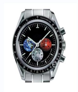 Luxe roestvrijstalen bezel mannen kijken kwarts automatische beweging mode horloges Men039s Designer Watchs Super Affordable3576365