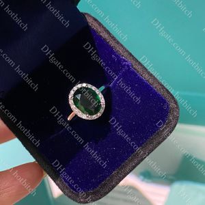 Luxe Sterling Zilveren Ring Designer Vrouwen Diamanten Ring Hoge Kwaliteit Verlovingsring Dames Prachtige Sieraden Valentijn Cadeau Met Doos