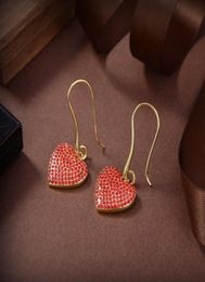 Moules d'oreilles de luxe Designer Love Earring Cleef Jewelry Gift Party Clover Vis Van de mariage Couple Très bien 0723998019