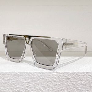 Luxe zonnebril helder frame Z1681E MENS Designer Bewijs zonnebril 10.0 Dikte stereo vierkante lens mode eenvoudige stijl UV400 resistent