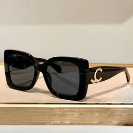Des lunettes de soleil de luxe créatrices pour femme mode squre grand cadre CHENEL Lunettes de soleil pour hommes