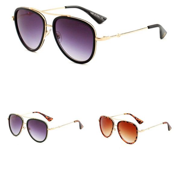 Lunettes de soleil de luxe Designer haute qualité lunettes de soleil hommes Protection UV lunettes dégradé métal charnière mode femmes en vente
