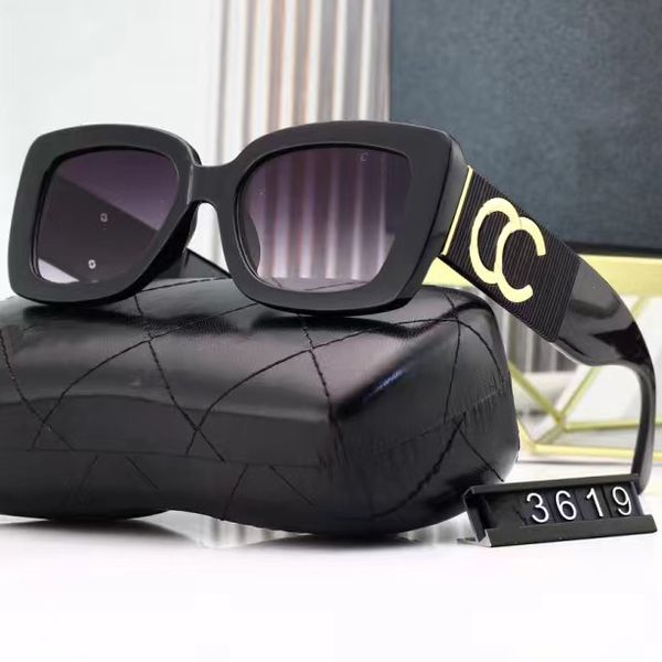 Gafas de sol de lujo Gafas de sol de diseño para mujer Gafas de hombre Gafas de sol de diseñador unisex Gafas de sol de playa UV400 con caja Muy buen regalo de festival 5 colores
