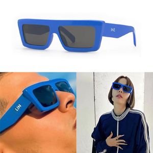 Luxe zonnebril voor dames mannen dikke plaat sportstijl CL 40214 bril in de bril UV -bescherming modeontwerper zonnebril originele doos