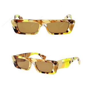 Lunettes de soleil de luxe pour femmes hommes cadre de conception imprimé GG1625 Mode nouvelles lunettes plaque épaisse lunettes de soleil de qualité supérieure boîte originale