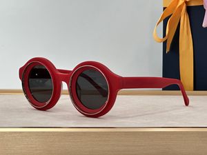 Gafas de sol de lujo para mujeres Hombres Verano 2501 Diseñador Anti-Ultravioleta Placa retro Moda Acetato Marco redondo Pasarela Cyberpunk Estilo UV400 Gafas Caja aleatoria