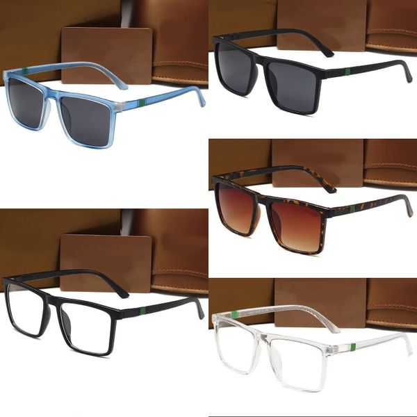 Gafas de sol de lujo para mujer gafas de diseñador para hombre occhiali da sole lente de marco de acetato cuadrado pequeño gafas de sol de diseño para conducir lado de hombre verde rojo a rayas hg096