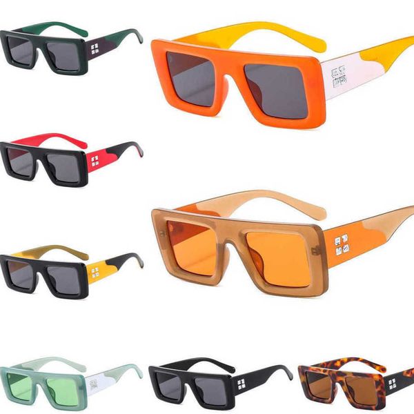 Lunettes de soleil de luxe Cadres Offs Blanc Mode Lunettes De Soleil Marque Gap Lunettes De Soleil Hommes Femmes Flèche x Cadre Lunettes Flocon De Neige Sport Voyage Lunettes De Soleil Hip Hop Trou verre BPO0