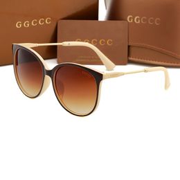 Miroir de lunettes de soleil Luxury Lire le cadre de mode pour des lunettes créatrices ggiye lunettes de soleil hommes femmes lunettes d'extérieur avec boîte