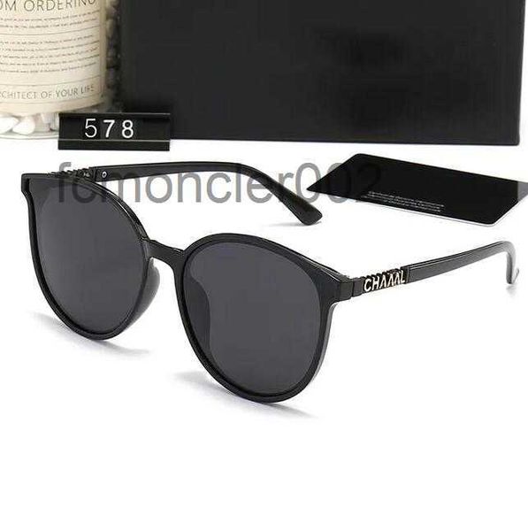 Gafas de sol de lujo Polaroid Lens Designer Letter para mujer para hombre Goggle Senior Fashion Eyewear para mujeres Anteojos Marco Vintage Metal Gafas de sol con caja WOL5