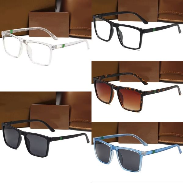 Gafas de sol de lujo mujer diseñador gafas de sol hombres sombras gafas vintage marco completo gafas de sol verano gafas de sol de moda negro claro marrón azul hg096