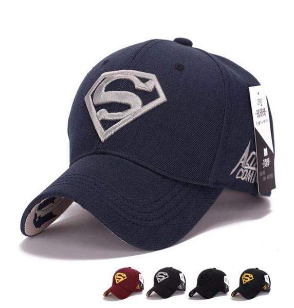 Luxury Superman Cap Letter Casquette Superman Baseball Cap Men Brand Women Bone Diamond Snapback Pour le chapeau de camionneur adulte 5717775