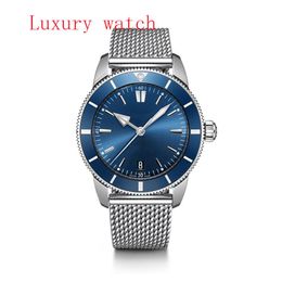 luxe superocean erfgoed horloge 42 44 46 mm b20 stalen riem automatisch mechanisch quartz uurwerk volledig werkende kwaliteit pols wa296S
