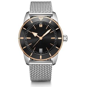 Montre de luxe Superocean Heritage 44 mm B20, ceinture en acier, mouvement à quartz mécanique automatique, poignet entièrement fonctionnel pour hommes wa CmnX231Y