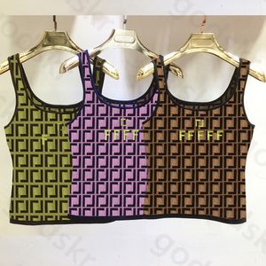 Débardeur imprimé de lettres pour femmes, gilet de sport classique à la mode, Sexy, col carré, Camisole