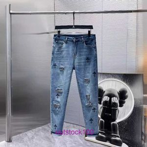 Luxury Sweatjeans Designer Jeans Jeans Mens Joggers Fashion Mens Designer 23ss Version coeurs Cross Drefliged Have Original Label