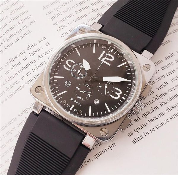 Luxury Swiss Watch Mens Designer Watches Fashion Brand Mithel Watches Sports Wrist Wrists Quartz Chronograph Montre de Luxe1182483