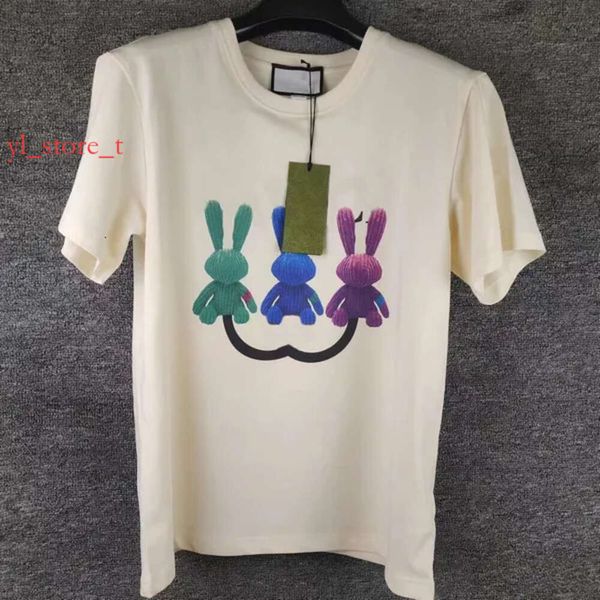 Camiseta de lujo para la marca Man Woman Desiger Camiseta con letra encantadora camiseta deportiva y transpirable para hombres diseñador de camiseta para hombres 4689