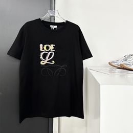 Luxe t shirts ontwerper voor mannen t shirt dames shirts shirts korte mouwen mode mode zwart casual zomer man tee vrouw kleding borduurwerk van topkwaliteit EU /US-maat S-XL