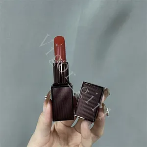 Luxe TF Merk Tube Lipstick Nieuwe Stijl Lip Kleur Matte Rouge Een Levres Mat 3g 3 Kleur Rose Lipsticks Meisje Lip Make-up Top Kwaliteit Voorraad 2023 Kerstcadeau Snelle Verzending