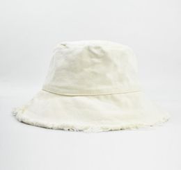 Lujo El último color sólido lavado agujero femenino sombrero de lavabo estudiante dama simple protector solar sombrero para el sol cuatro estaciones sombrero de pescador tide4503244