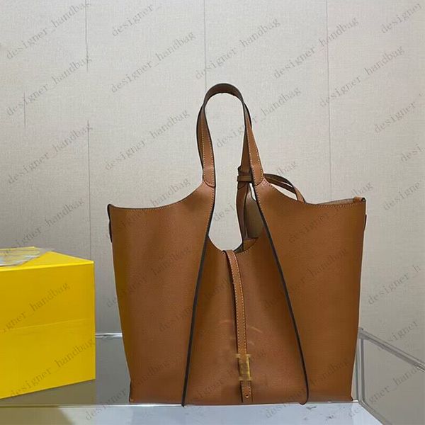 Luxe Le Sac Fourre-Tout En Cuir Designer Sacs À Main Sacs À Bandoulière Pour Femmes Intemporel Totes Sacs Embrayage Sac À Main Shopping Mode Véritable Sac À Main En Cuir Jaune Sac À Main