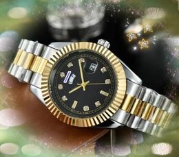 Luxe drie stiches quarz chronograaf horloges mannen vrouwen automatische dag date time week klok goed uitziende armband zakelijke vrijetijdsbesteding cadeaus