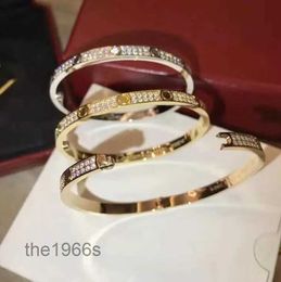 Bijoux de luxe en argent Sterling 925 pur pour femmes, bracelet avec tournevis, conception fine, or Rose, diamant, amour, mariage, fiançailles, tendance CVZZ