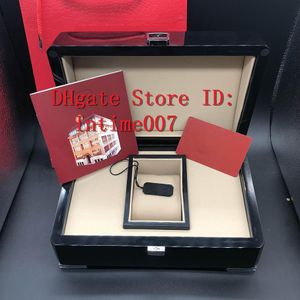 Luxe Top qualité PP montre boîte originale papiers carte bois coffrets cadeaux boîte de sac rouge pour PP Nautilus Aquanaut 5711 5712 5990 5980 Watc265d