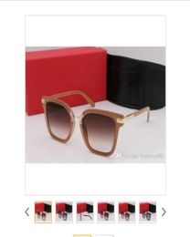 Luxury Top Qualtiy Nouvelles lunettes de soleil de la mode Tom Lunettes de soleil pour homme femme Erika Eyewear Ford Designer Brand Sun Glasses avec Original8704448