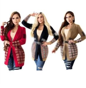 Luxury Top Women's Women's Veron Casual Casklers Designer Automne Automne Imprimé en tricot à manches longues Sweater pour femme