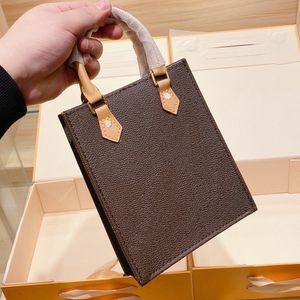 Sac fourre-tout de luxe sac de créateur Mini fourre-tout sac à main de créateur femmes en cuir véritable décontracté Shopping motif classique impression
