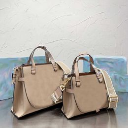Luxe draagtas handtassen designer tas handtas hoge kwaliteit brede band schoudertassen grote messenger portemonnee boodschappentassen 231025