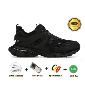 piste de luxe pistes chaussures hommes femmes baskets Track 3 3.0 chaussures AAA Triple blanc noir Tess.s.Gomma cuir Trainer Nylon imprimé plate-forme baskets chaussures taille 35-45 9J4K