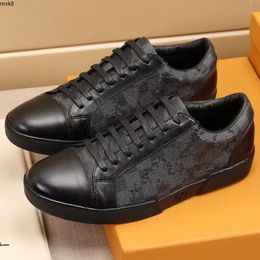 Baskets de luxe marque de mode Designer chaussures pour hommes Baskets en cuir véritable Taille 38-45 RXmkj mxk800000001