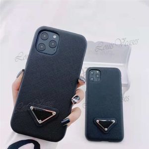 Fundas de teléfono triangulares de moda para Samsung S23ultra s23 S22 s22plus Funda de cuero de lujo para iPhone 15pro 15 14promax 14 13PROMAX 13 12 12Pro 11 cubierta