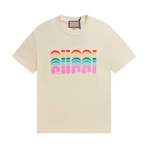 Luxe t-shirt mannen s dames designer t shirts korte zomer mode casual met merkbrief hoogwaardige ontwerpers t-shirt#013