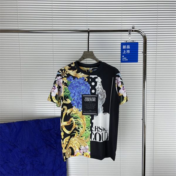 Camiseta de lujo para hombre y mujer, camisetas de diseñador, moda de verano corta, informal, con letras de marca, camiseta de diseñador de alta calidad #118