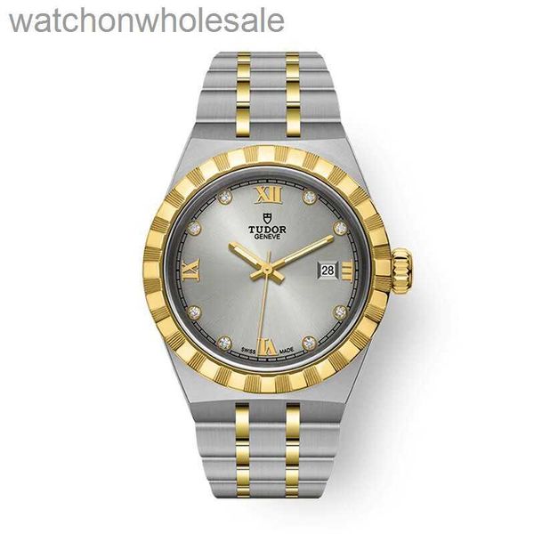 Luxury Tudory Brand Designer Wristwatch Emperor Swiss Watch Royal Series Womens Watch Calendar Ring ENVER SEAKE BAND M28303-0002 AVEC REAL 1: 1 LOGO