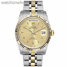 Luxury Tudory Brand Designer Wristwatch Emperor Swiss Watch Prince Week Calendrier étanché