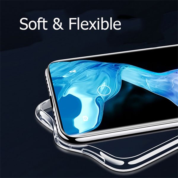 Luxury ultra delgada estuche móvil para Meizu 18 18S Pro 18x Meizu18 Soft tpu transparente transparente Silicona Coscio de portada.